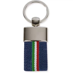 LLAVERO CINTURON BANDERA FRANCIA BLANCO "DEREX"