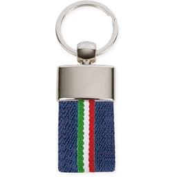 LLAVERO CINTURON BANDERA FRANCIA BLANCO "DEREX"