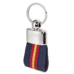 LLAVERO CINTURON BANDERA FRANCIA BLANCO "DEREX"