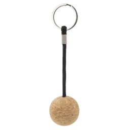 LLAVERO CORCHO CON BOLA TRIDIMENSIONAL "LAUPIN"