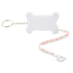 LLAVERO CINTA MÉTRICA "HUESO"