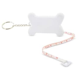 LLAVERO CINTA MÉTRICA "HUESO"