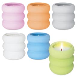 SET DE 6 VELAS AROMÁTICAS "SHERA"