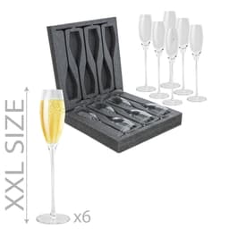 PACK 6 COPAS DE CAVA "ARIANA"