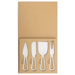 SET 4 CUCHILLOS PARA QUESO "GOURMET"