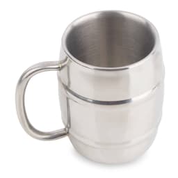 JARRA ACERO INOXIDABLE DOBLE CAPA 220ML "LUNDOR"