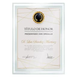 MARCO CRISTAL DIPLOMA A4