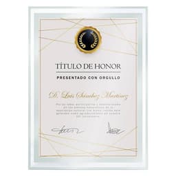 MARCO CRISTAL DIPLOMA A4