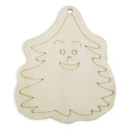 SET PIEZAS MADERA HAPPY CHRISTMAS ( 4 PCS)