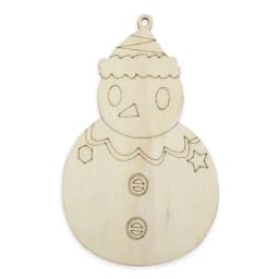 SET PIEZAS MADERA HAPPY CHRISTMAS ( 4 PCS)