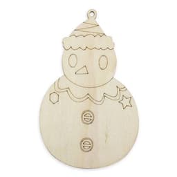 SET PIEZAS MADERA HAPPY CHRISTMAS ( 4 PCS)