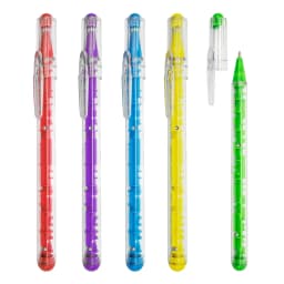 SET DE BOLIGRAFOS TINTA NEGRA "MAZE" ( 10 PCS)