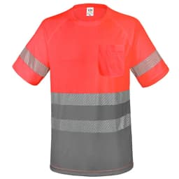 CAMISETA CON BOLSILLO Y BANDAS REFLECTANTES "ELÁST"