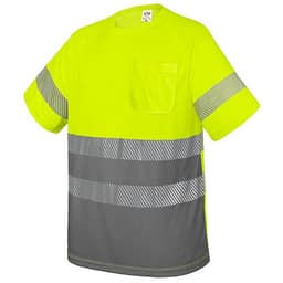 CAMISETA CON BOLSILLO Y BANDAS REFLECTANTES "ELÁST"