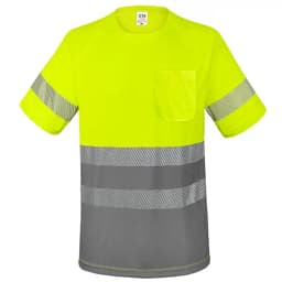 CAMISETA CON BOLSILLO Y BANDAS REFLECTANTES "ELÁST"