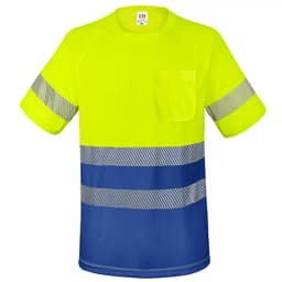 CAMISETA CON BOLSILLO Y BANDAS REFLECTANTES "ELÁST"