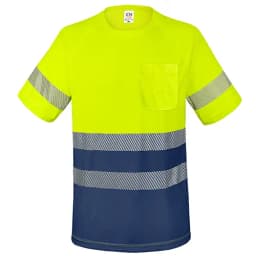 CAMISETA CON BOLSILLO Y BANDAS REFLECTANTES "ELÁST"