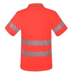 POLO CON BOLSILLO Y BANDAS REFLECTANTES ELÁSTICAS “QVO”