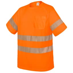 CAMISETA CON BOLSILLO Y BANDAS REFLECTANTES "ELÁST"