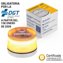 LUZ DE EMERGENCIA HOMOLOGADA V16 GEOLOCALIZADA