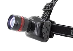 LINTERNA FRONTAL ZOOM 4 FUNCIONES