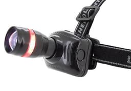 LINTERNA FRONTAL ZOOM 4 FUNCIONES