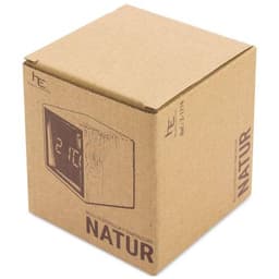 RELOJ DESPERTADOR BAMBU CON ALARMA Y TEMPERATURA