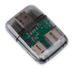 LECTOR DE TARJETAS AXER NEGRO