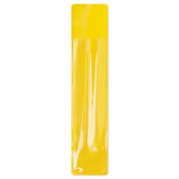 FUNDA BOLIGRAFO PVC AMARILLO