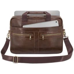 MALETIN DE PIEL PIERRE DELONE "NARBONA"