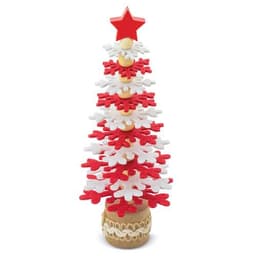 ARBOLITO DE NAVIDAD RPET Y MADERA RECICLADA "PUKKY"