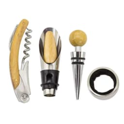 SET DE VINO BAMBÚ "PROVENZA"