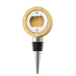 ABREBOTELLAS TAPÓN BAMBÚ NATURAL "ALLIUM"