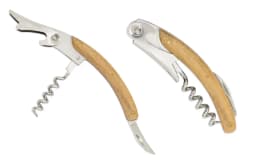 ABREBOTELLAS MANGO MADERA "TEVO"