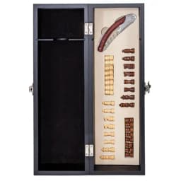 SET DE VINO CON AJEDREZ "SABOYA"