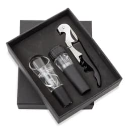 SET DE VINO 3 PCS "MERLOT"