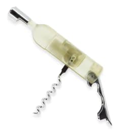 SACACORCHOS FORMA BOTELLA NEGRO