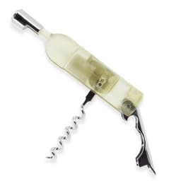 SACACORCHOS FORMA BOTELLA NEGRO