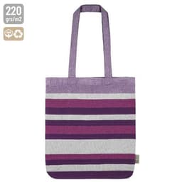 BOLSA RAYAS DE ALGODÓN RECICLADO "TRINITY"