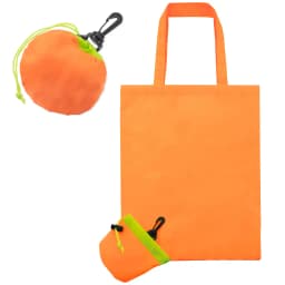 BOLSA PLEGABLE NARANJA