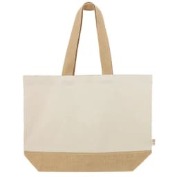 BOLSA DE ALGODÓN Y YUTE "MISHA"