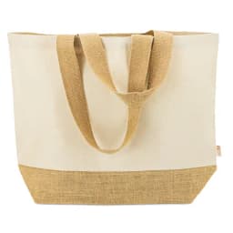 BOLSA DE ALGODÓN Y YUTE "MISHA"