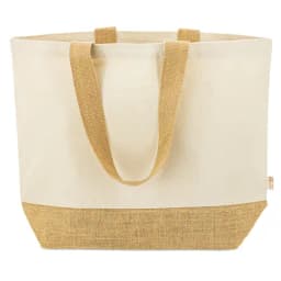 BOLSA DE ALGODÓN Y YUTE "MISHA"