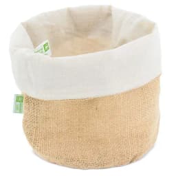PANERA DE ALGODON Y JUTE NATURAL