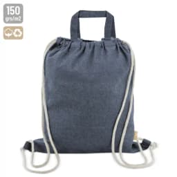 BOLSA MOCHILA DE ALGODÓN RECICLADO "AGRA"