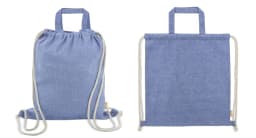 BOLSA MOCHILA DE ALGODÓN RECICLADO "AGRA"