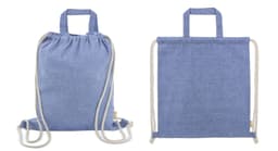 BOLSA MOCHILA DE ALGODÓN RECICLADO "AGRA"