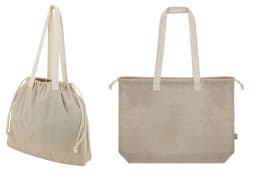 BOLSA DE ALGODON RECICLADO 160G "NEPTUNO"