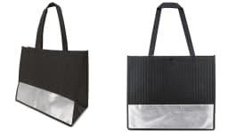 BOLSA "LAFAYETTE" NEGRO-PLATA