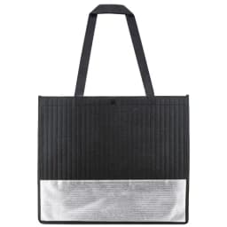 BOLSA "LAFAYETTE" NEGRO-PLATA